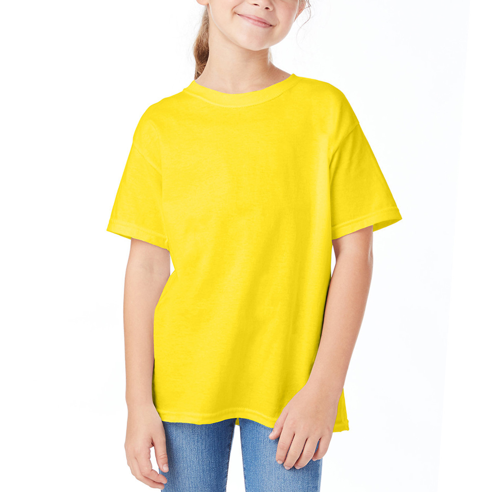 5.2 oz 100% Cotton (preshrunk) 15