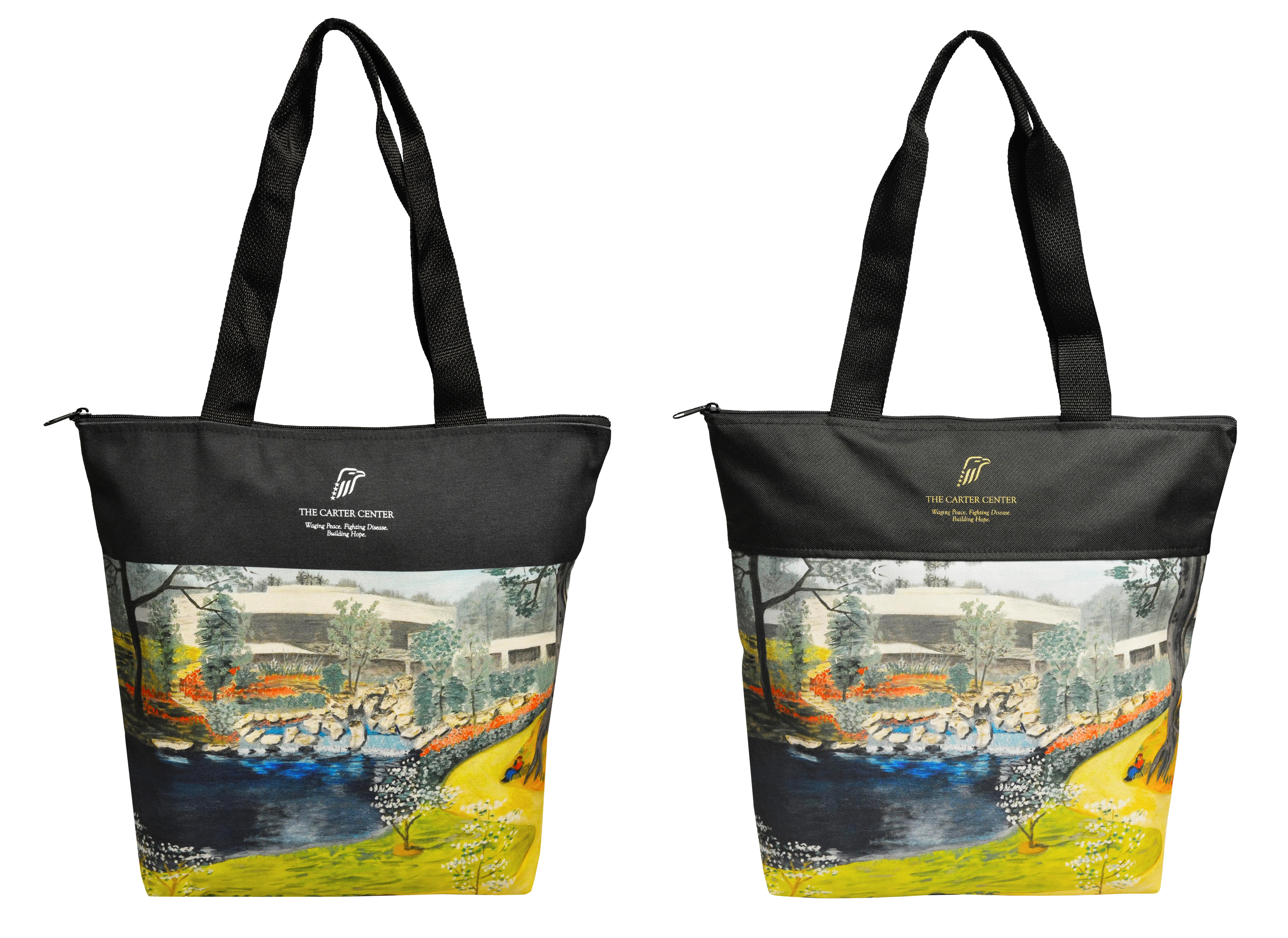 Sublimated Zippered Tote 18