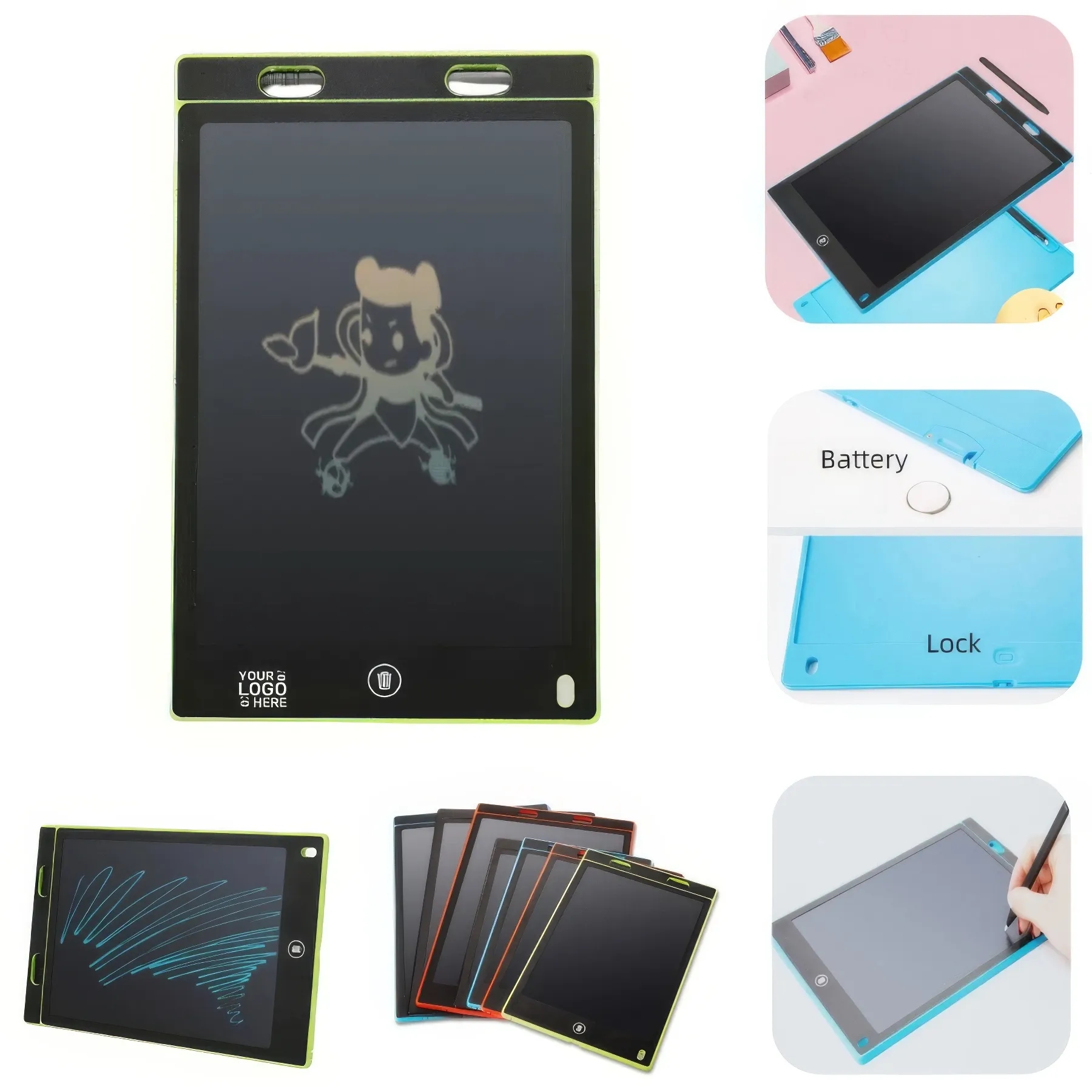 Kid Eye Protective Lcd Writing Tablet 2
