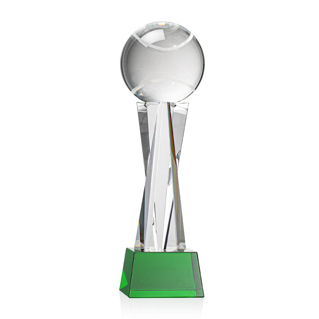 Tennis Ball Award on Grafton Base - Green 7