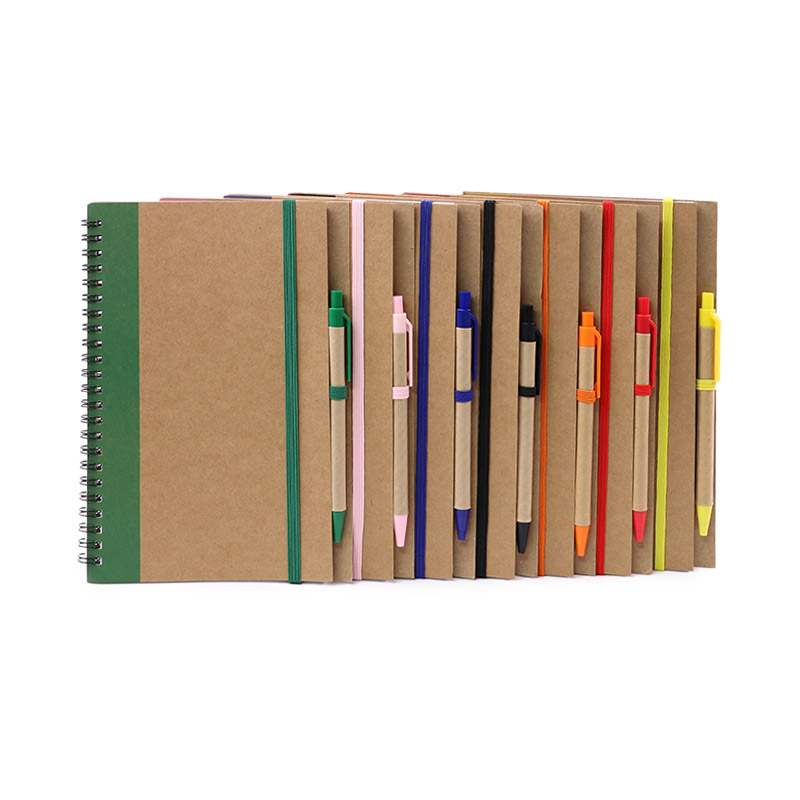 Pocket Spiral Notebook with Pen 3