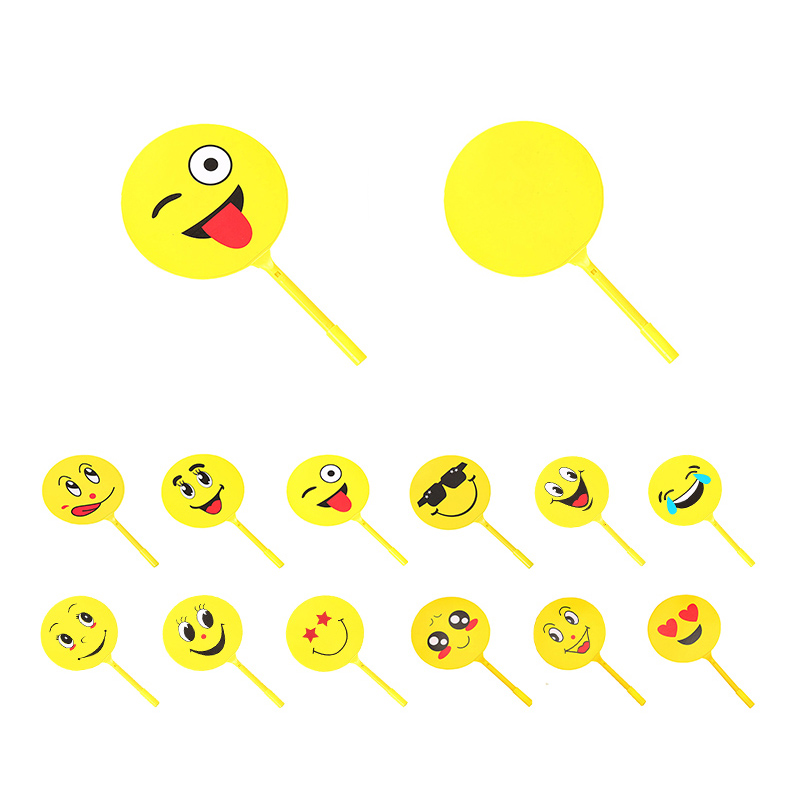 Cartoon Smiley Face Expression Fan Ball-point Pen 2