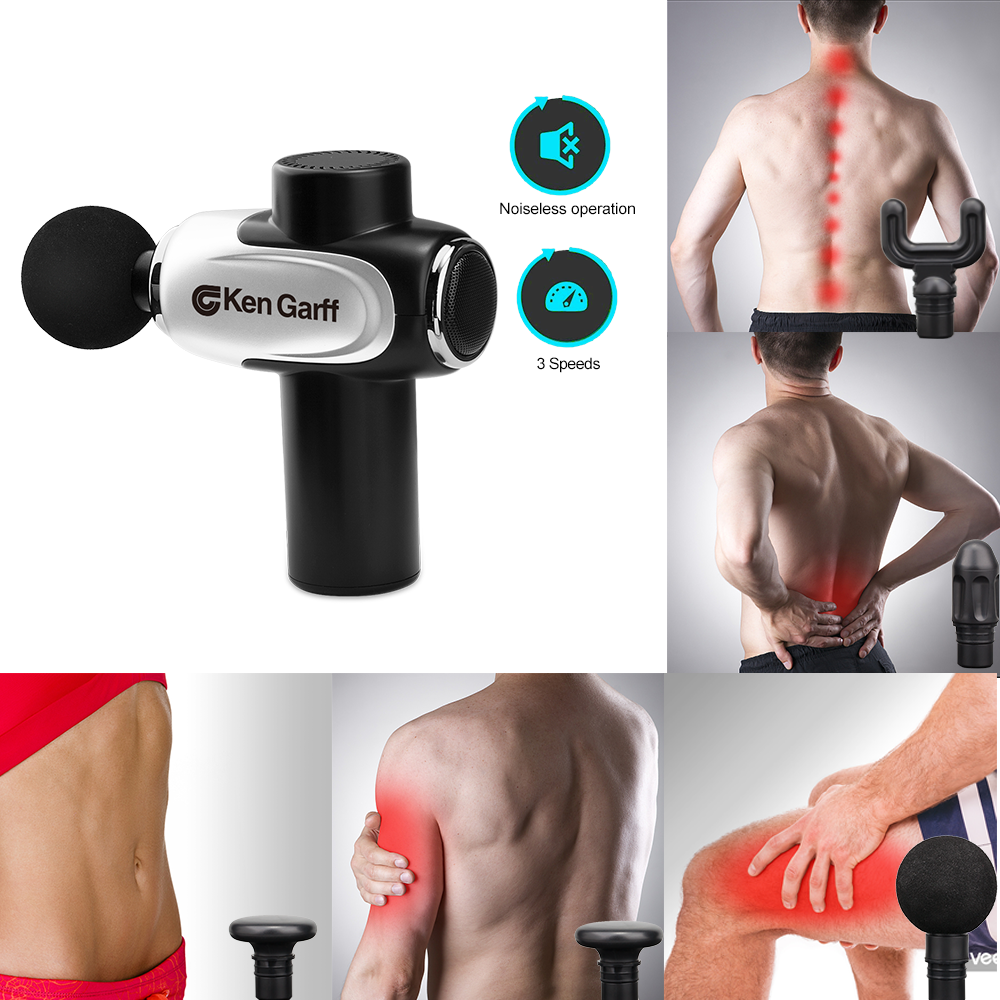 Garlock Massage Gun and Bluetooth Speaker 11