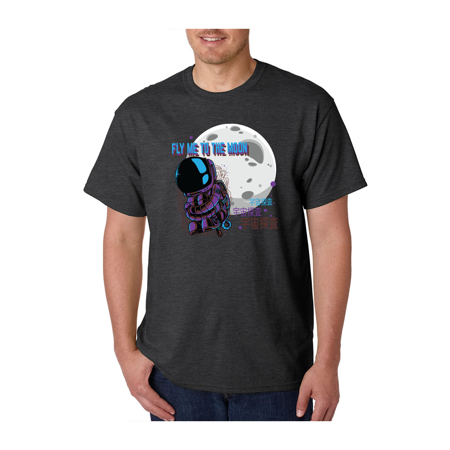 Gildan™ 5.3 oz Cotton Pre-Shrunk T-Shirt (Full Color Imprint) 22