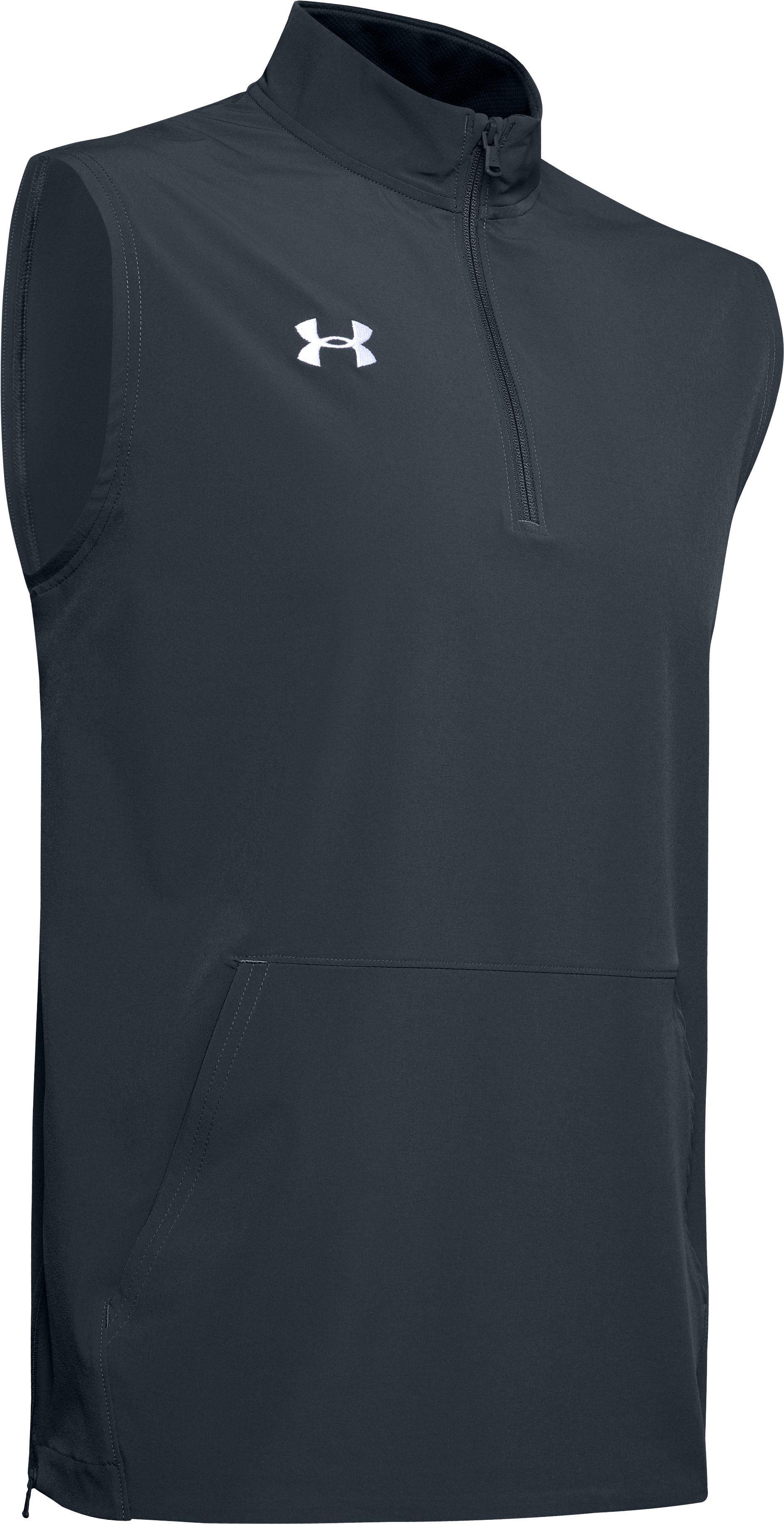 Men's UA Squad Coach's Sleeveless  Zip  2