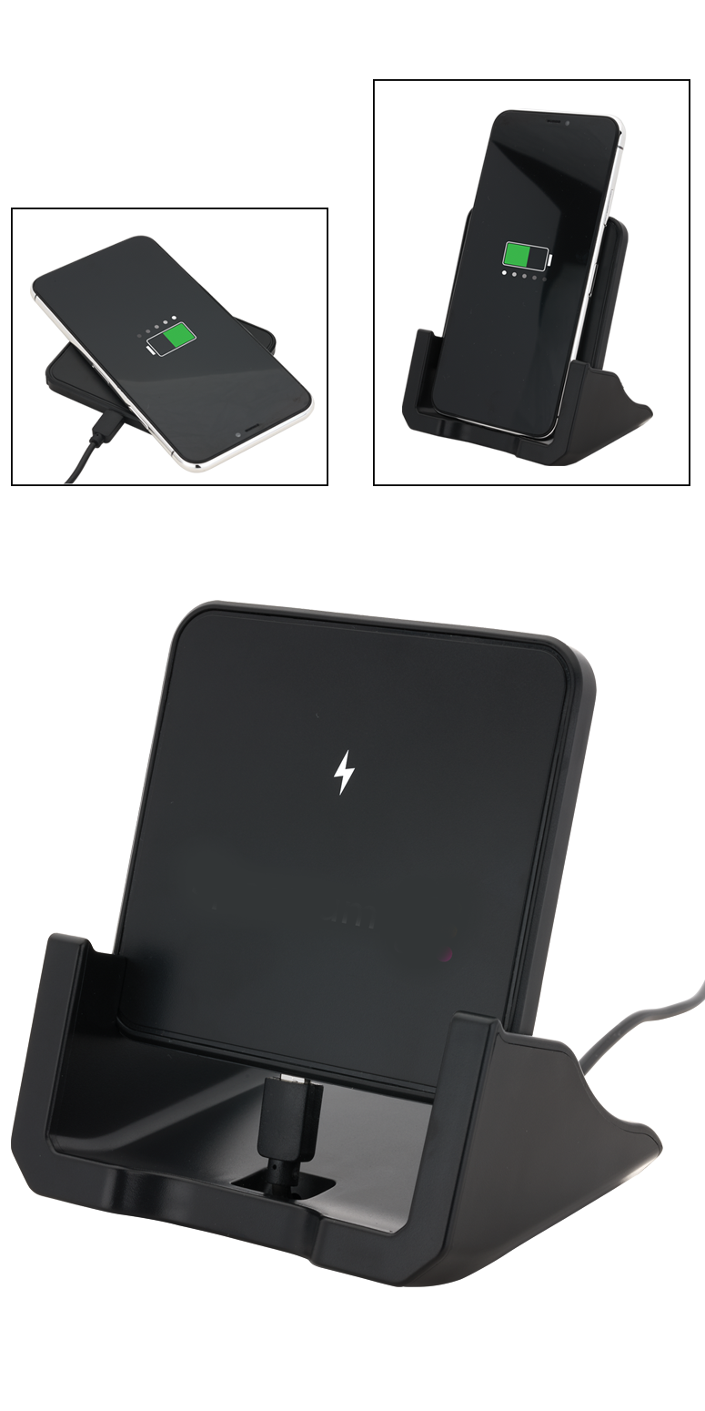 10W Wireless Charger Pad and Phone Stand 17