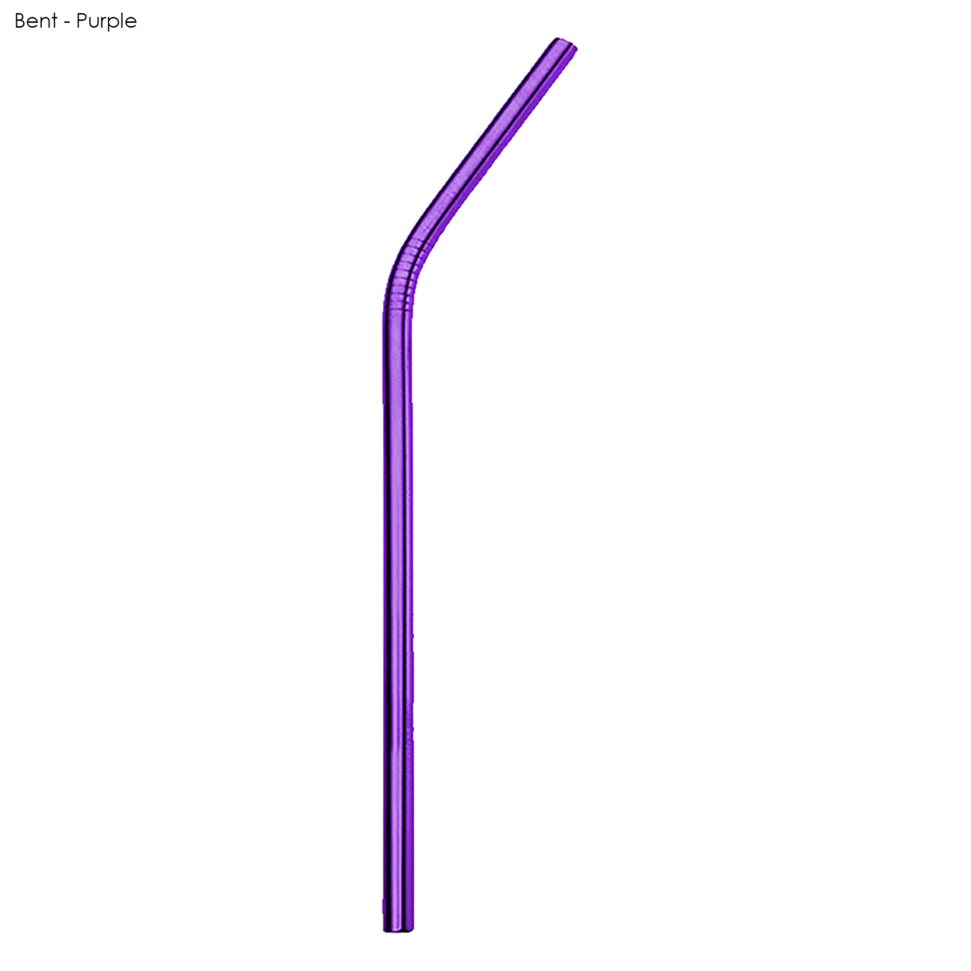 Stainless Steel Straw 8MM x 215MM - Colour 22