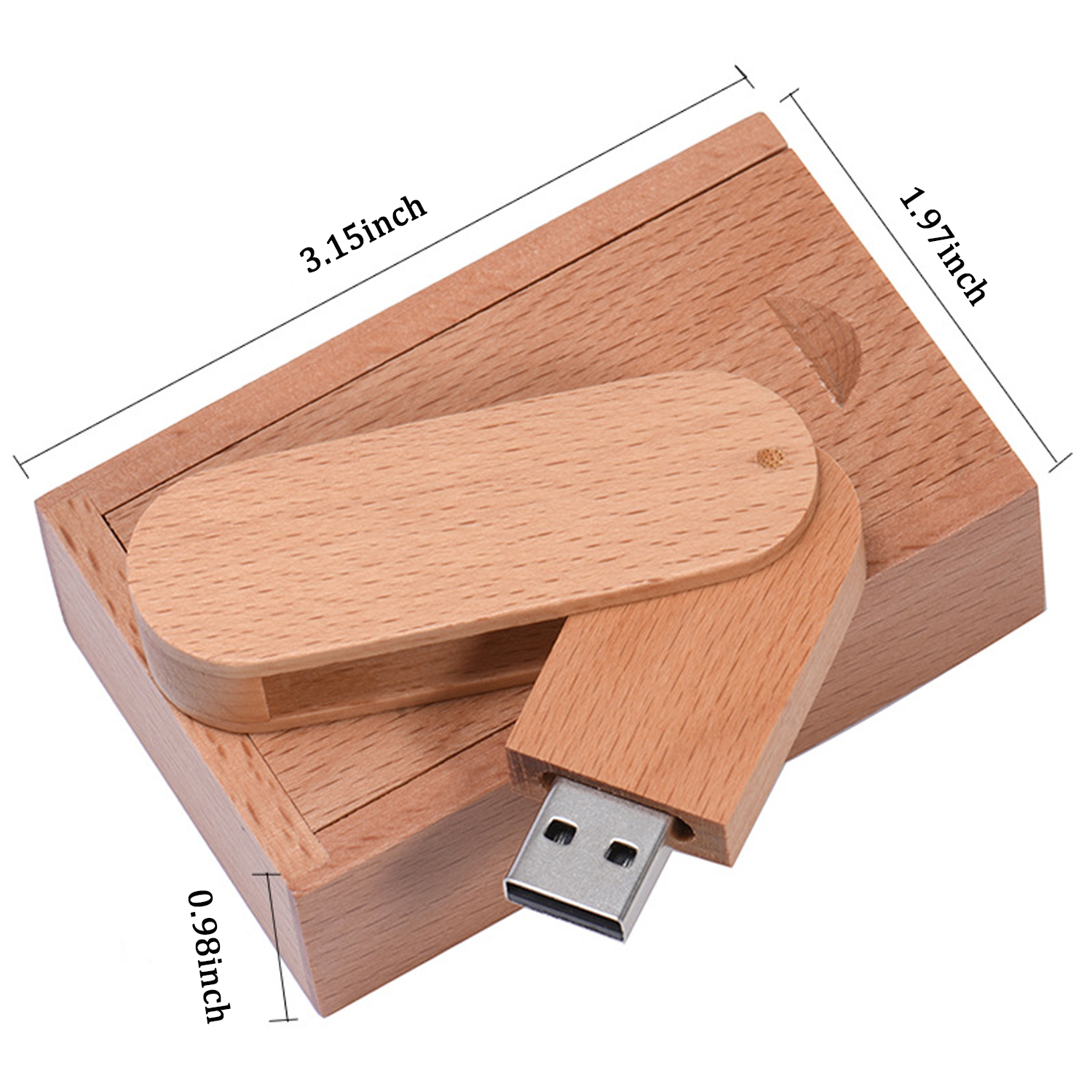 Wooden USB Flash Drive 2