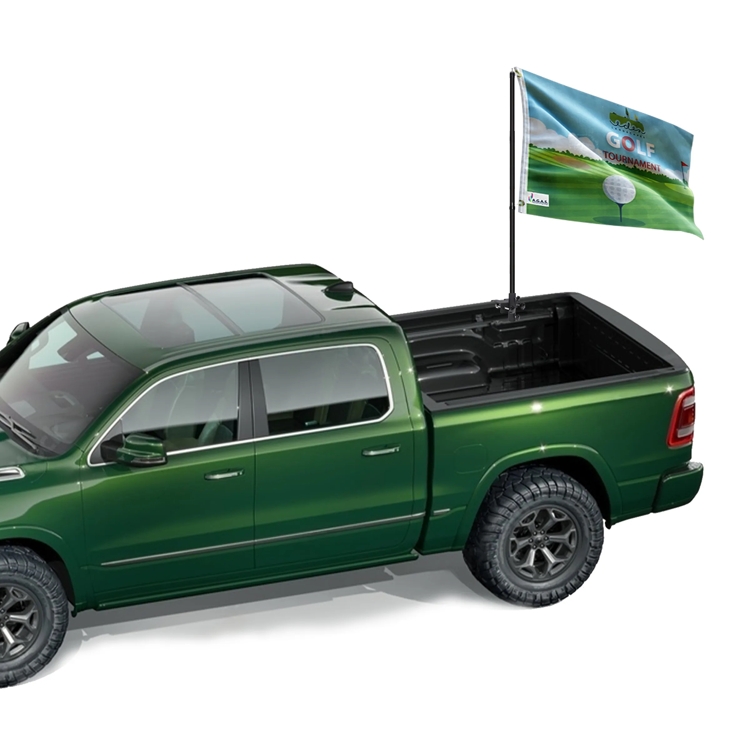 Universal Truck Flagpole Mount (Small) 3