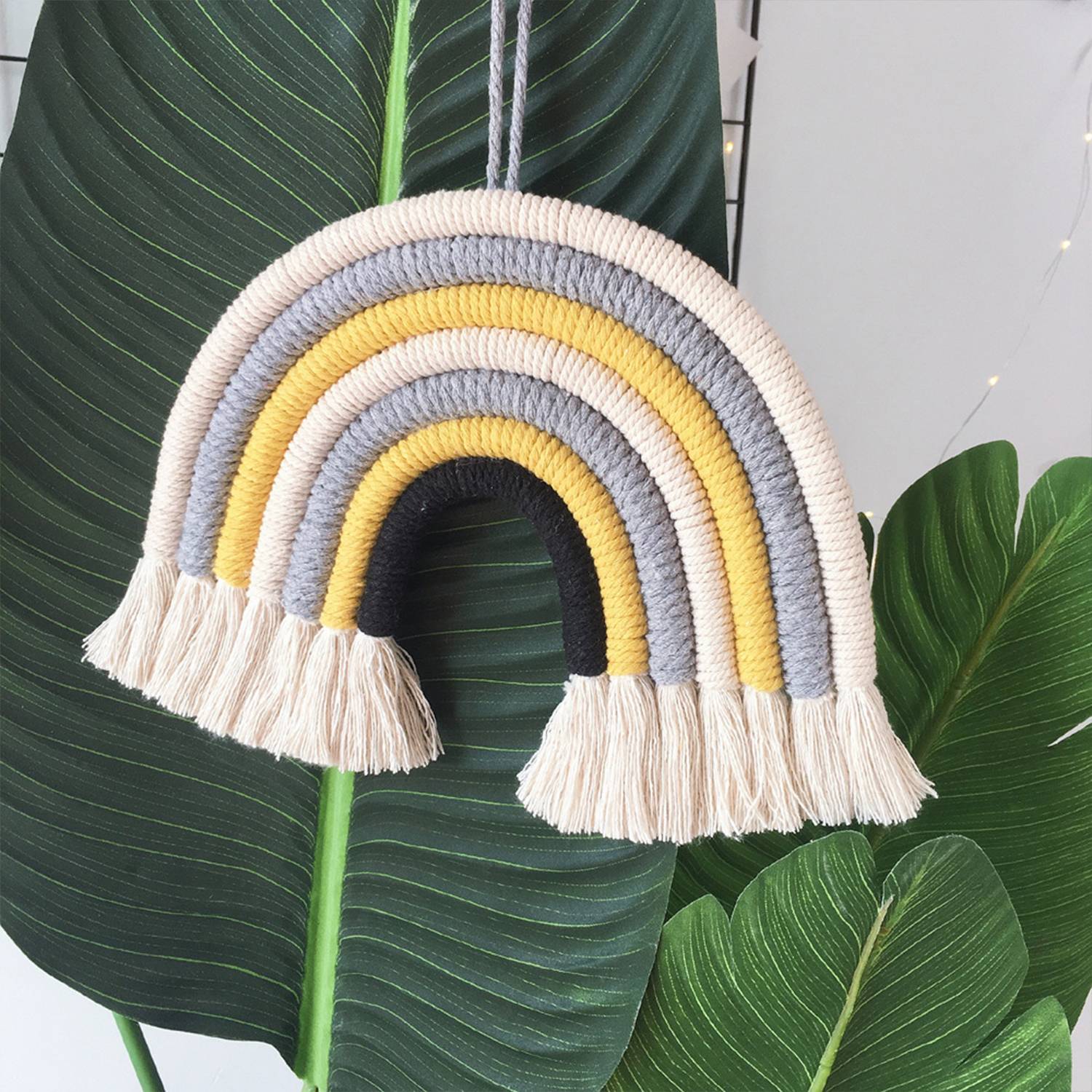 Woven Rainbow Hanging Wall Decoration 4