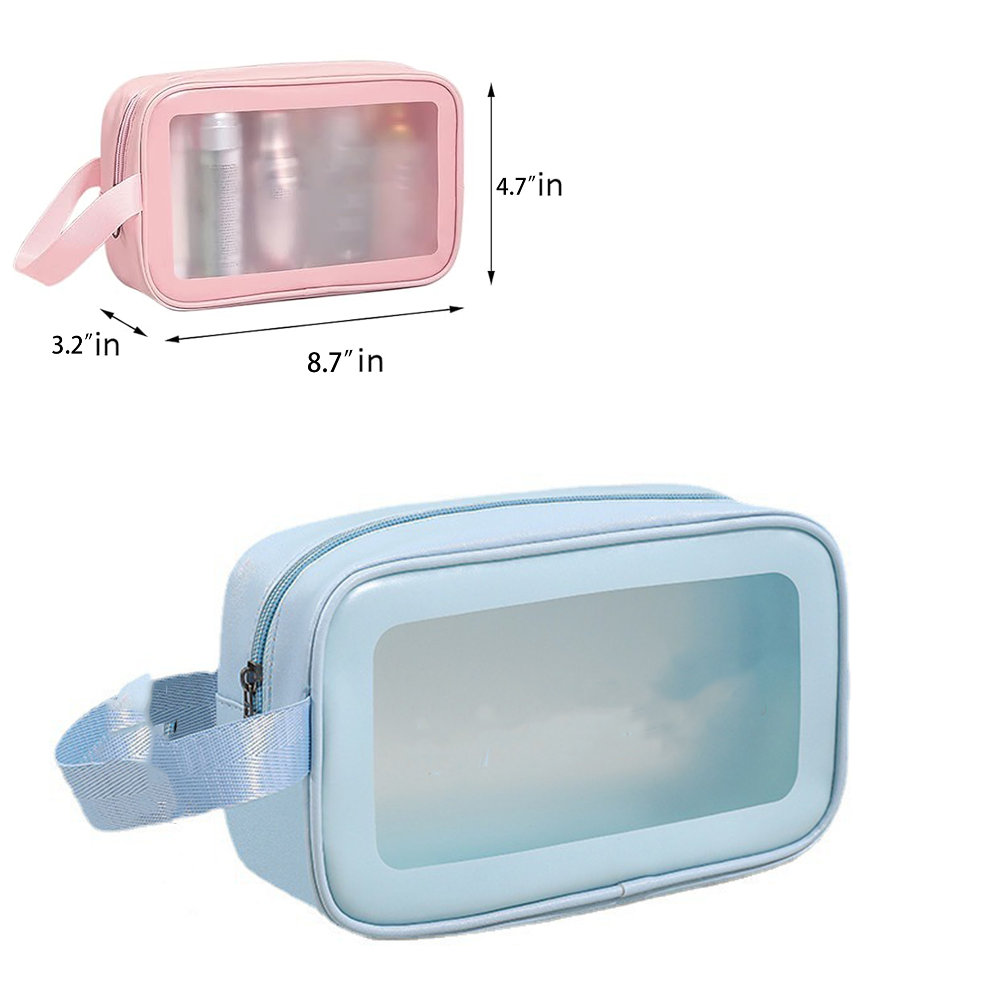 Shower Cosmetic Transparent Tote Bag 2