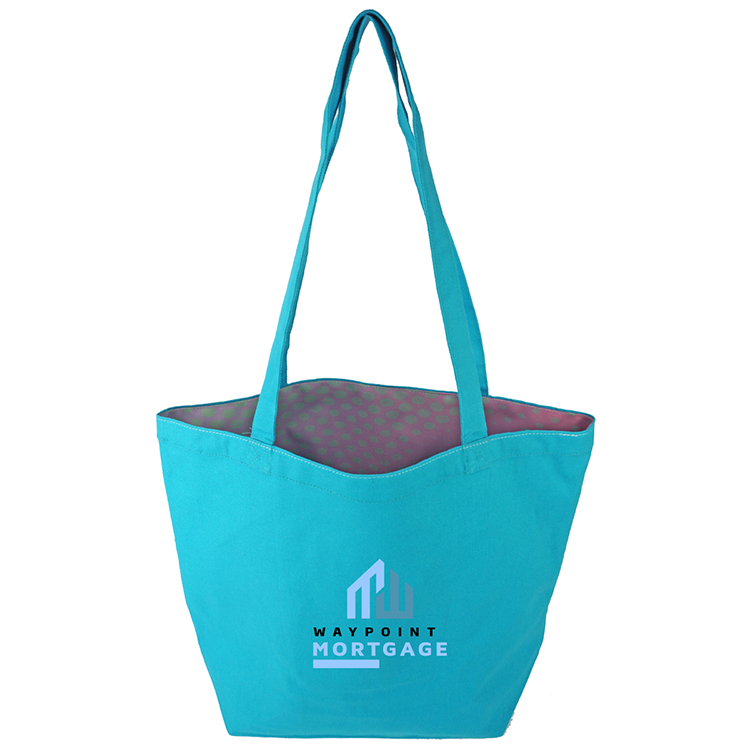 Reversible Colored Cotton Tote 35