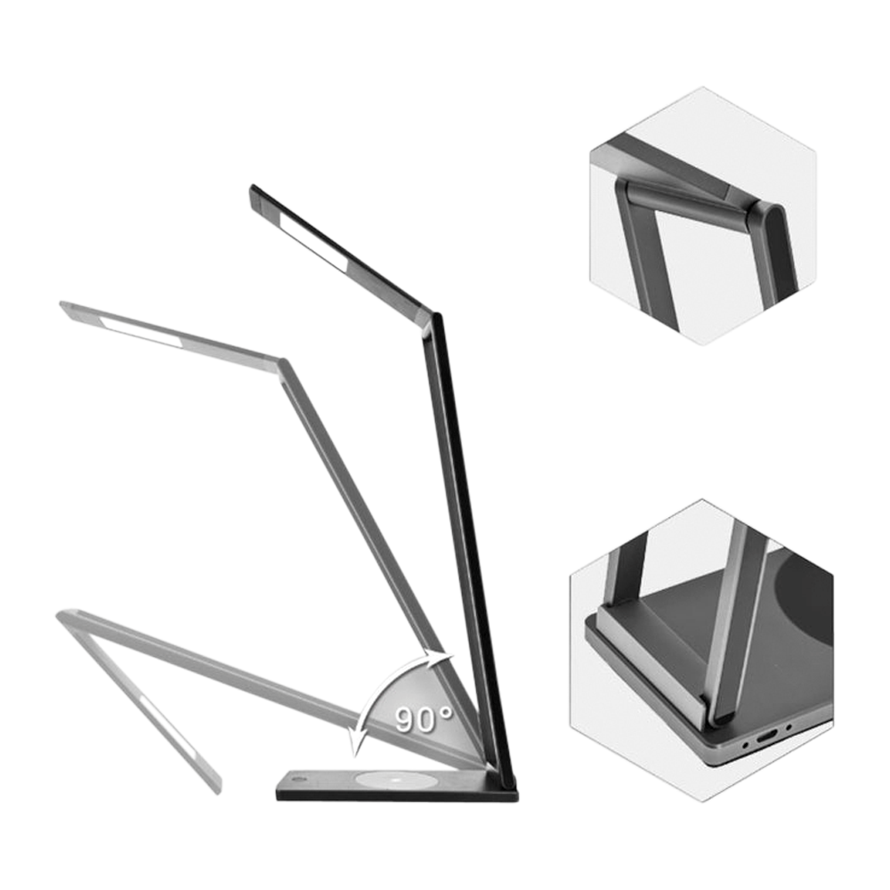 LED Desk Lamp + Charger 7