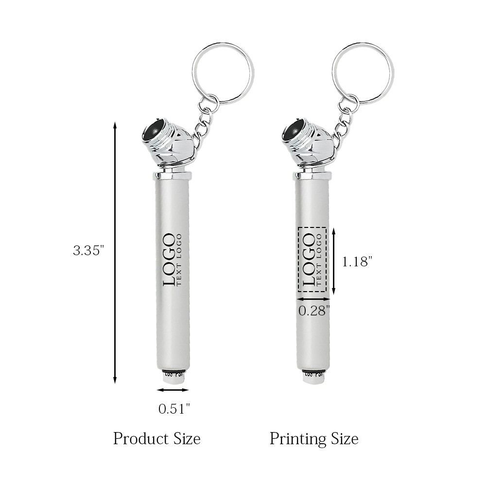 Mini Tire Gauge Key Chains 7