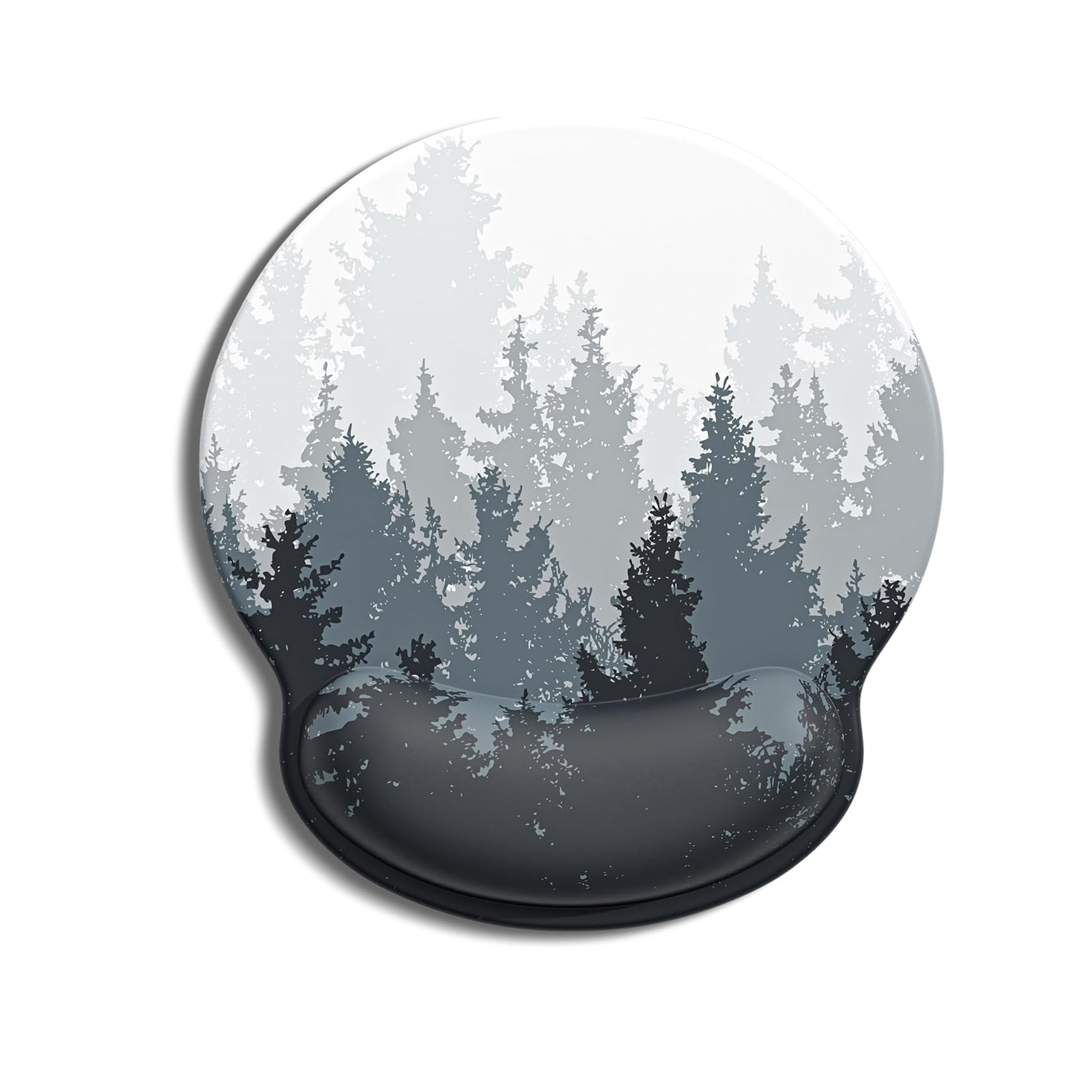 Custom Pantone Color Wrist Rest Silicone Mouse Pad 2