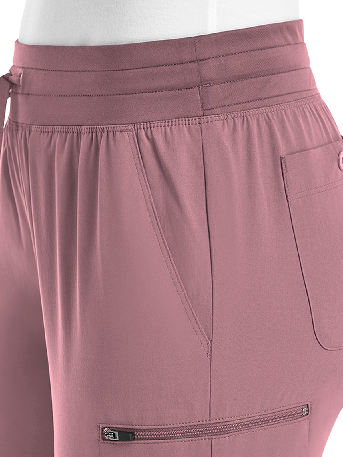 ScrubJoy Originals - Women's Fitted Six-Pocket Skinny Leg Pant 13