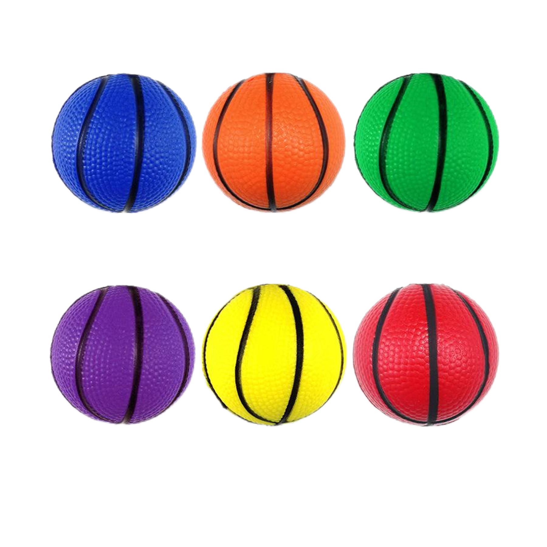 Mini Basketball Shaped Foam Stress Reliever Ball (direct import) 4