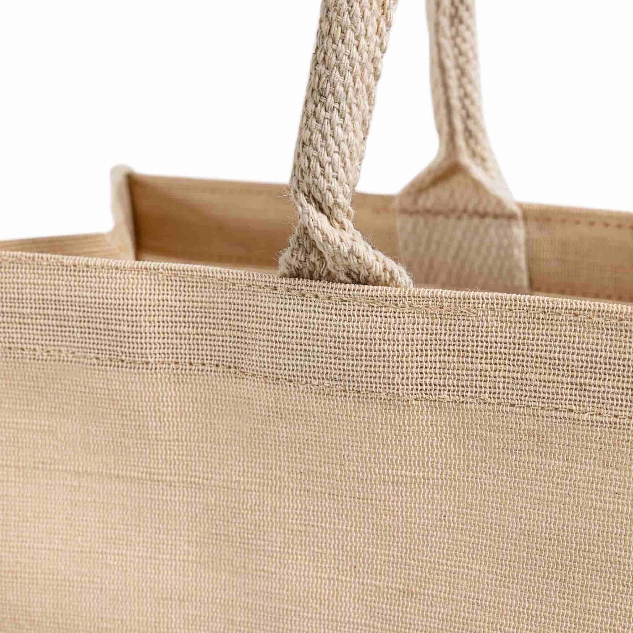 Juco Market Tote Bag, custom tote bag with logo imprint 15