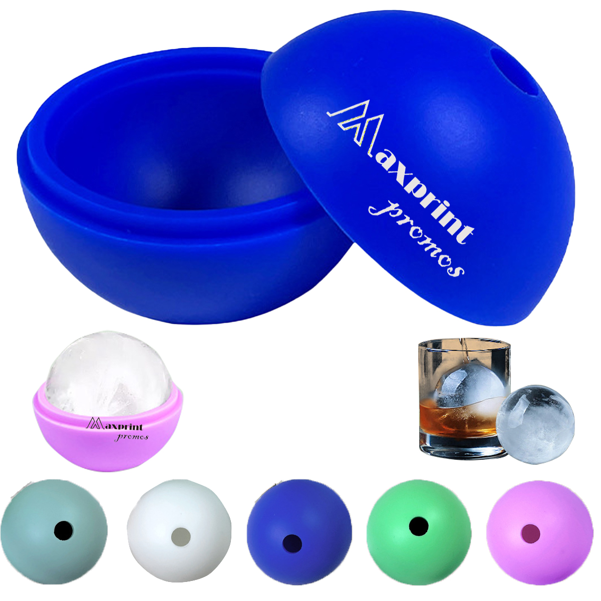 2.36 In Silicone Ice Ball Molds 6