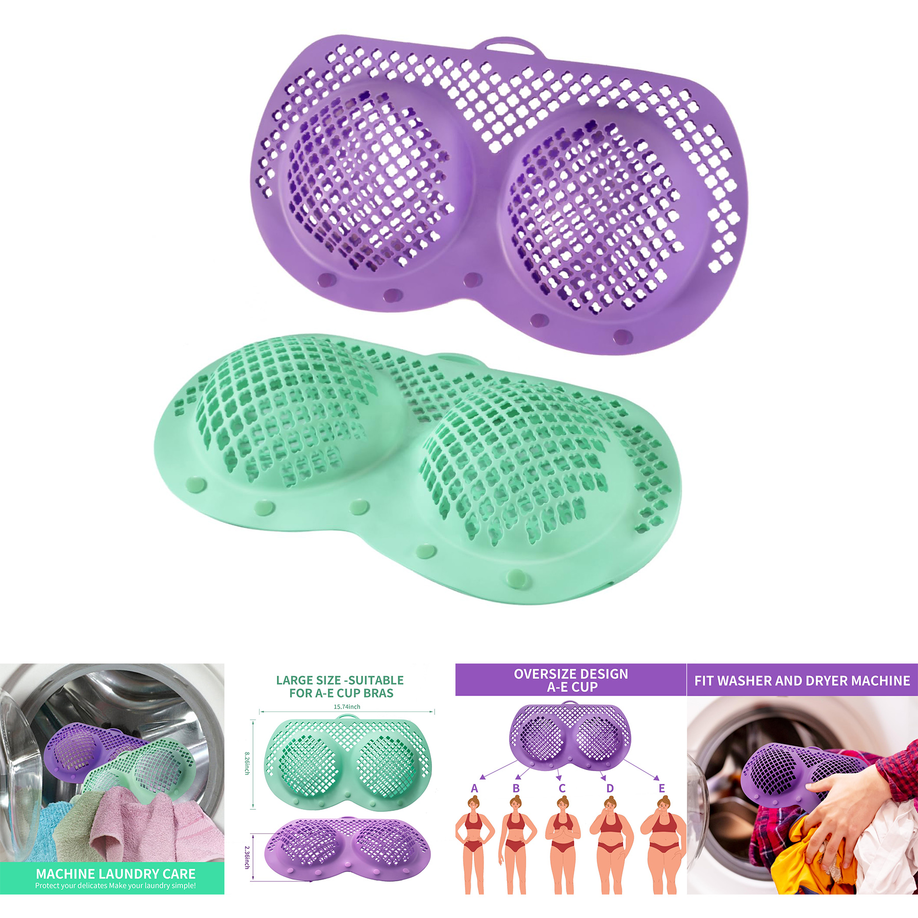2Pcs Bra Bags For Laundry 2