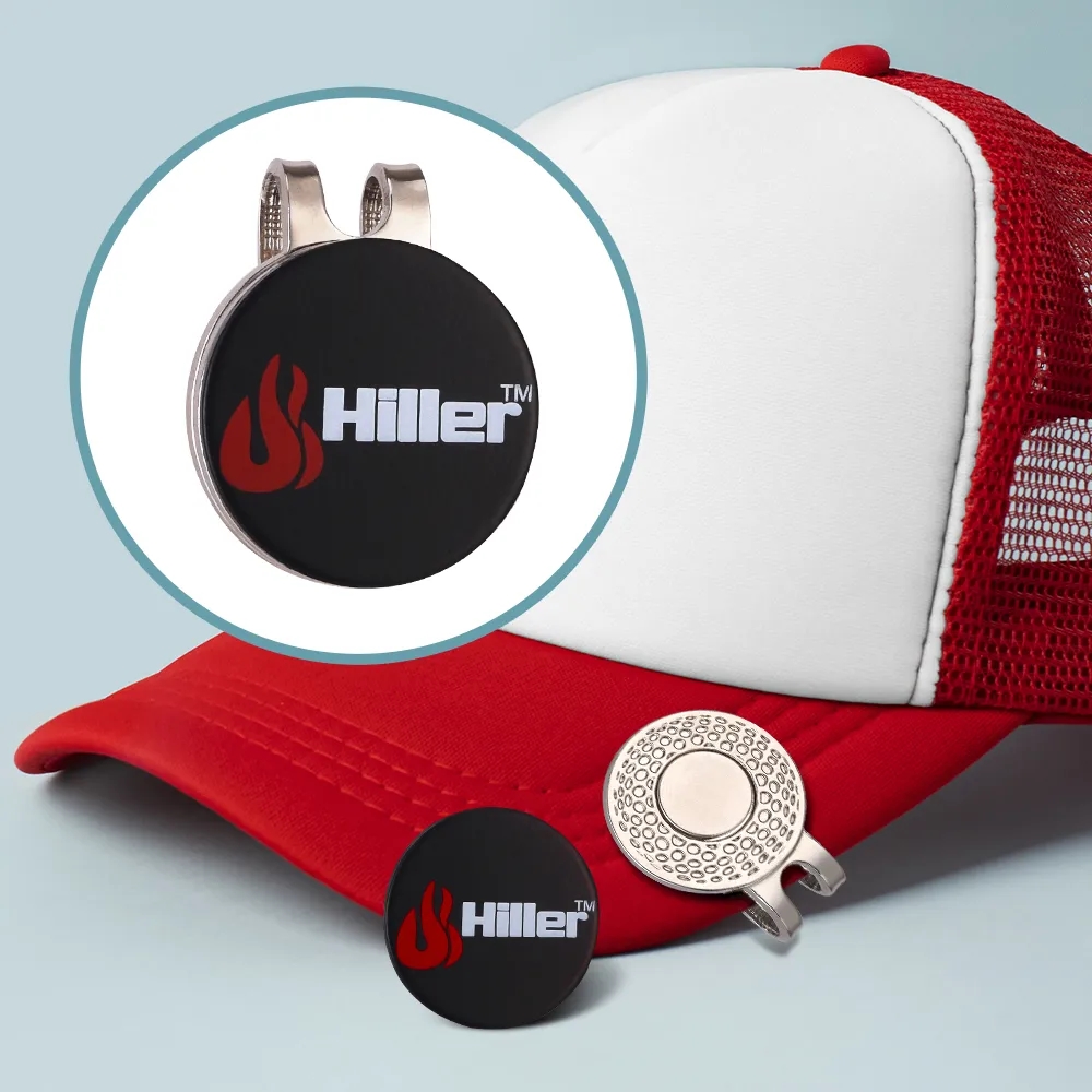 Printed Golf Hat Clips 8
