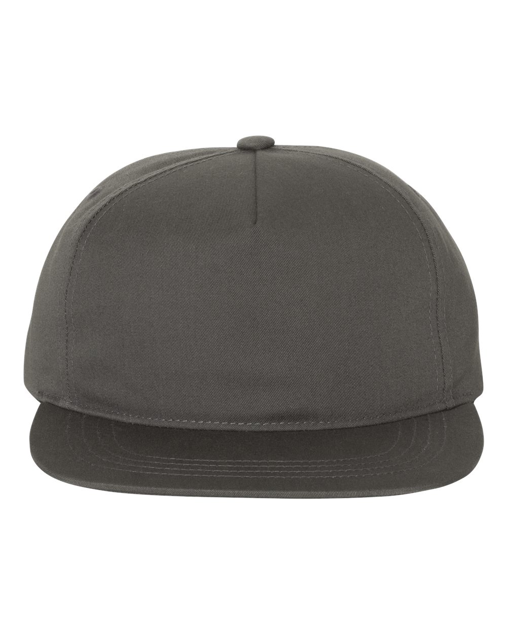Lightly-Structured Five-Panel Snapback Cap - 6502 12