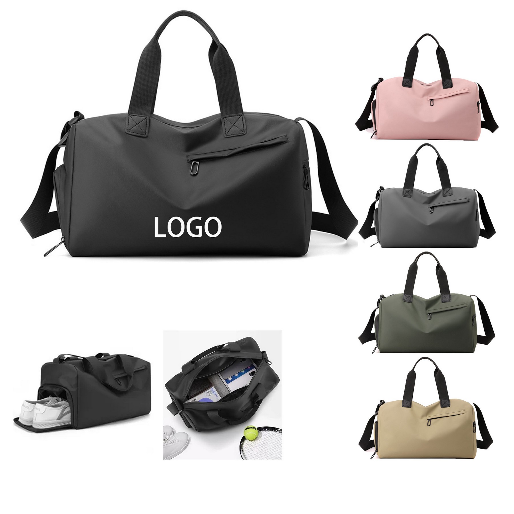 Waterproof Travel Bag With Compartments