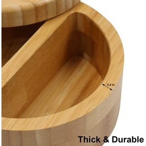 Bamboo Storage Box Magnetic Lid 3