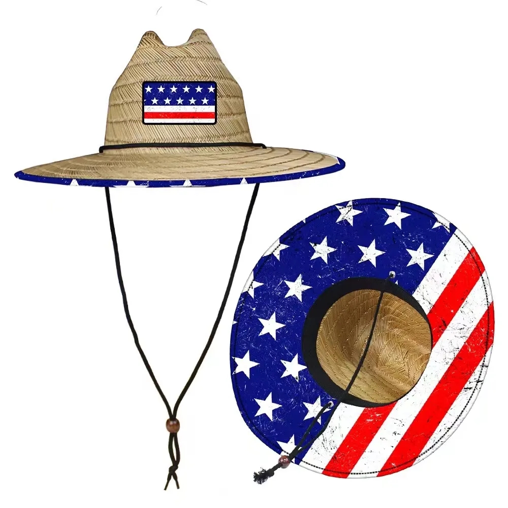 Full Custom Straw Sun Hat 3