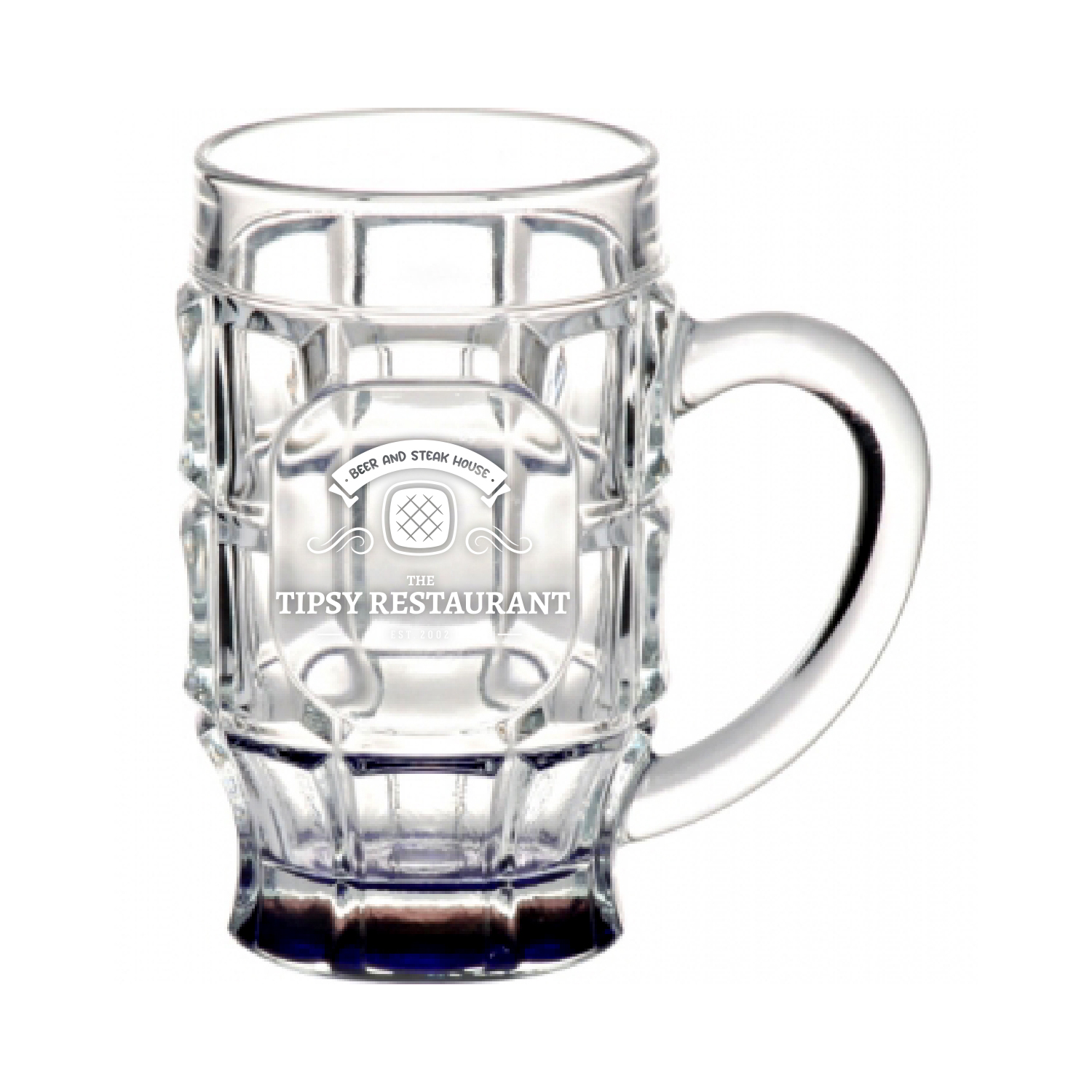 17.75 oz. Beer Garden Glass Mug (Engraved Imprint) 1
