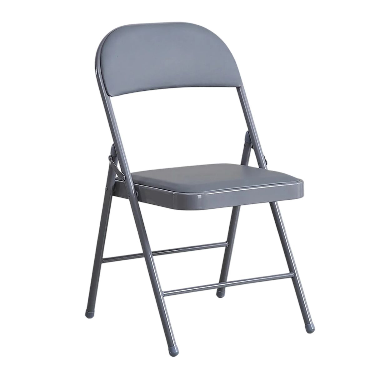 Steel Frame Folding Chair with Cushioned Back 21