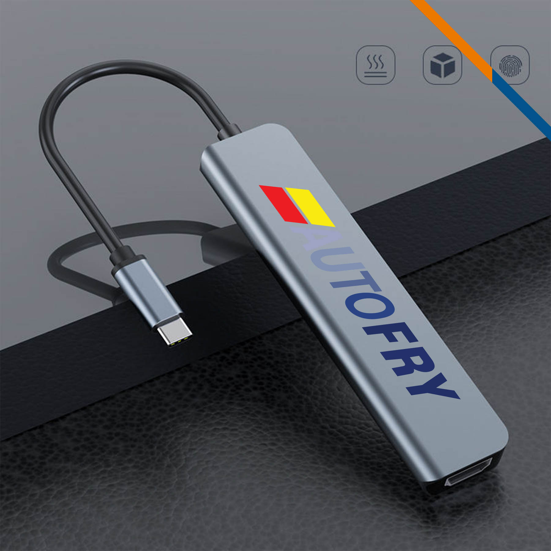 Perto 7in1 USB Hub 3