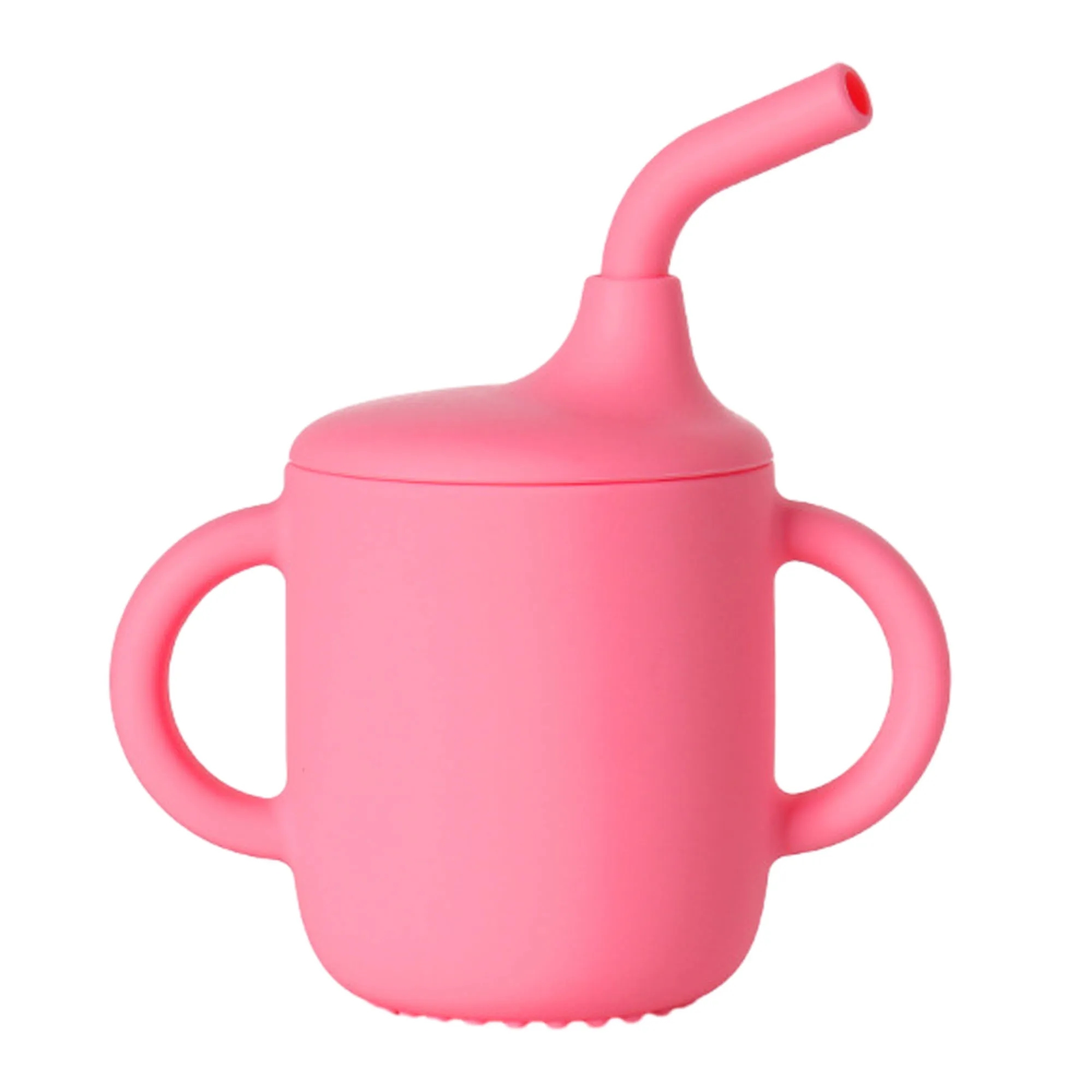 Creative Baby Food Grade Silicone Drinking Mug MOQ 100 4