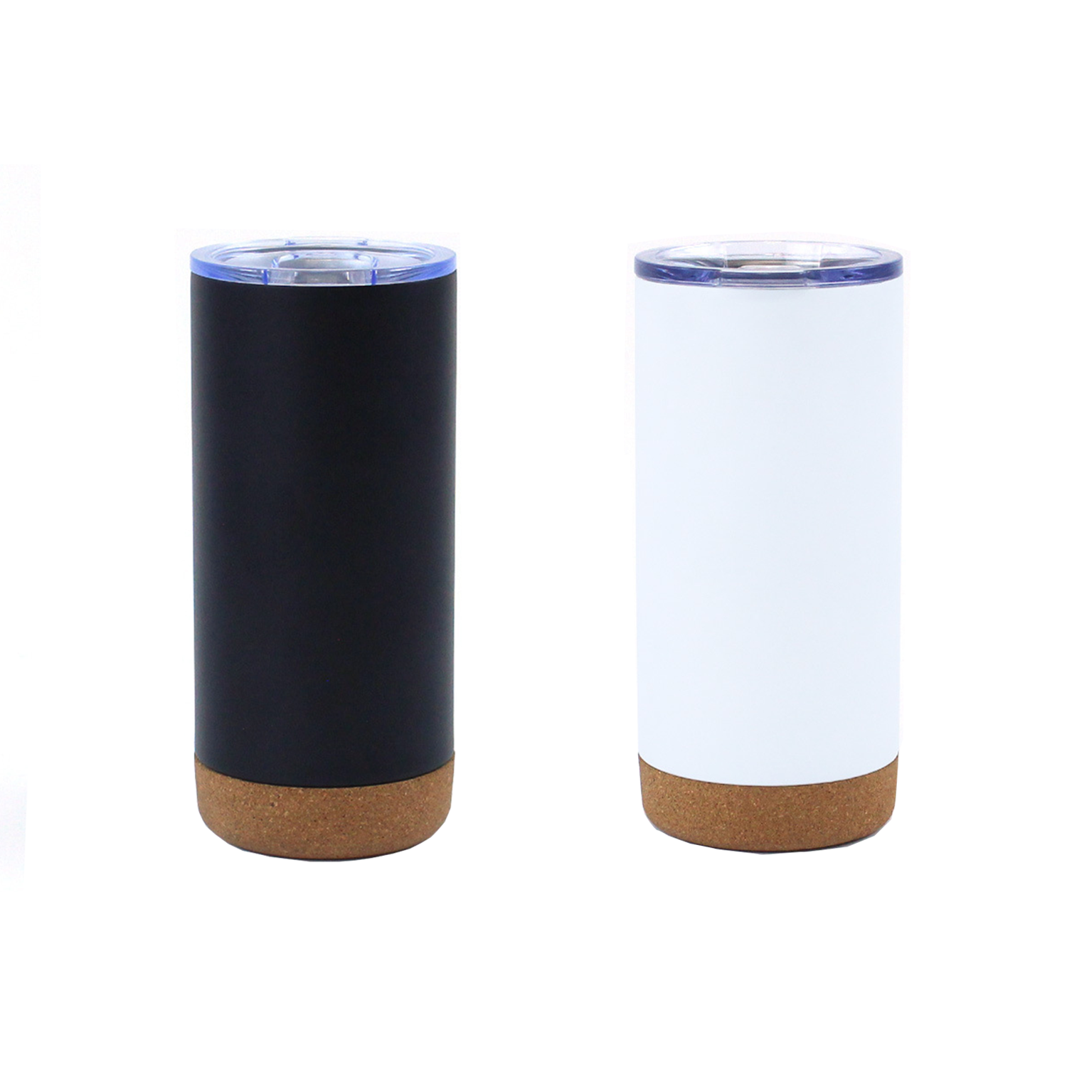 16oz Cork Base Vacuum Stainless Steel Tumblers Water Mug 9