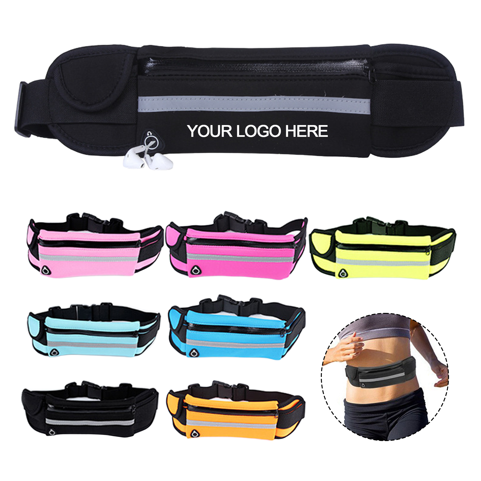 Outdoor Running Belt Bag Waist Pack 2