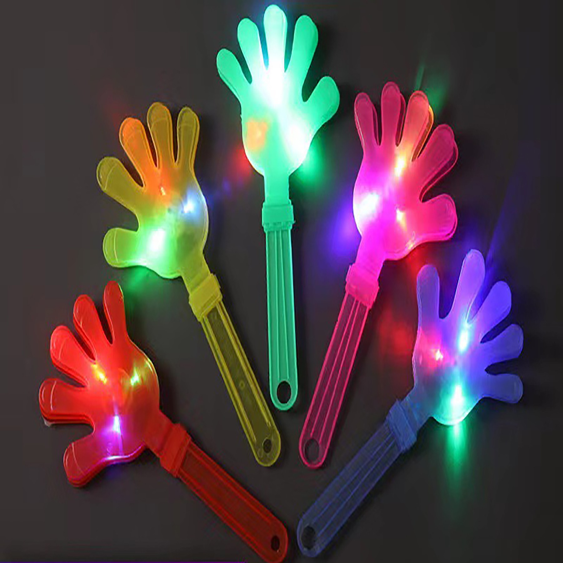 Colorful Light Up Cheer Clapper 4