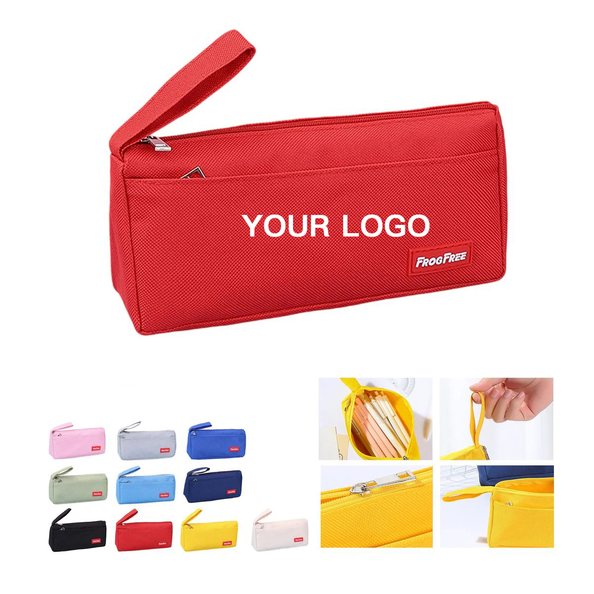 Multi Section Pen Pouch with Large Storage 2