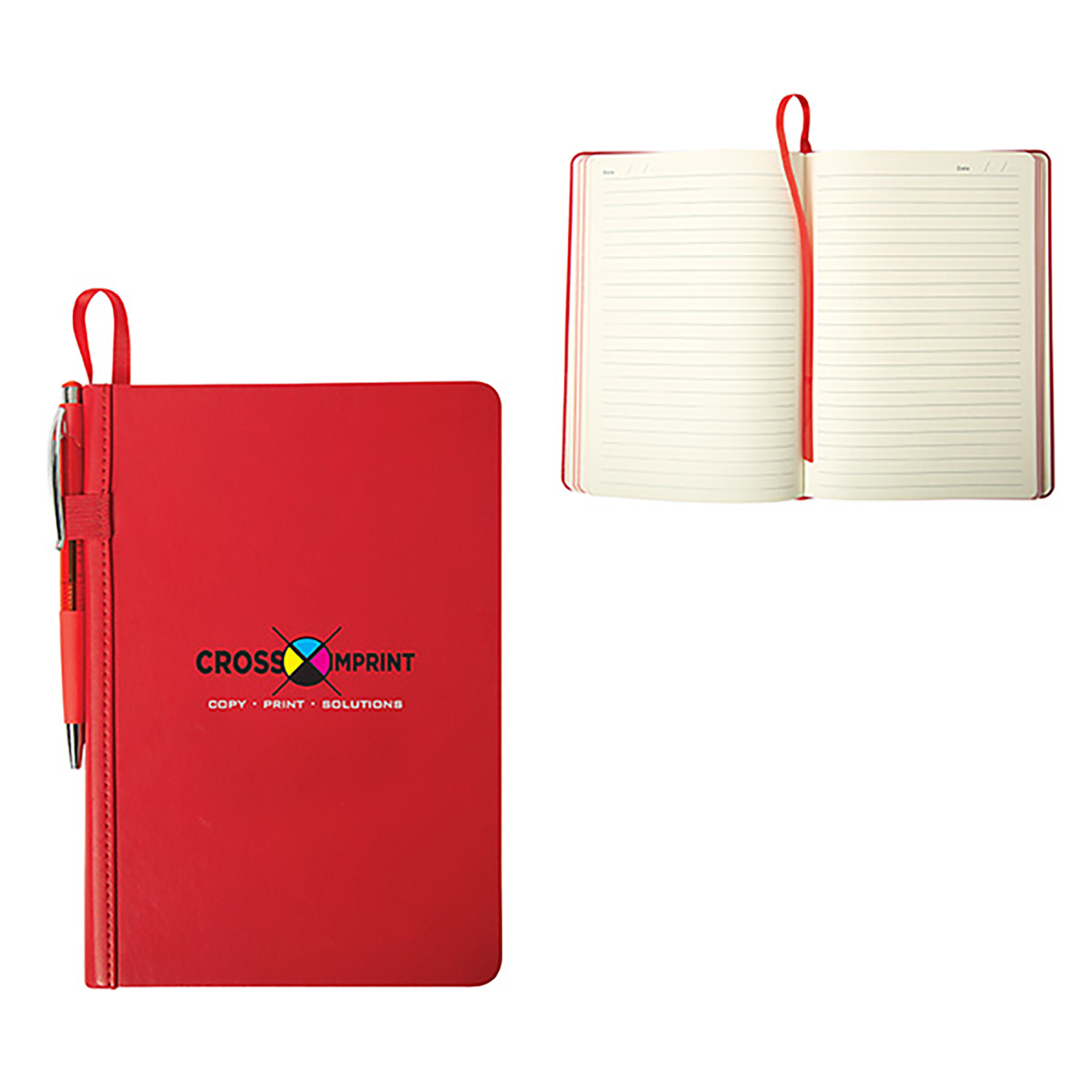Lucca Pu Hard Cover Journal 6
