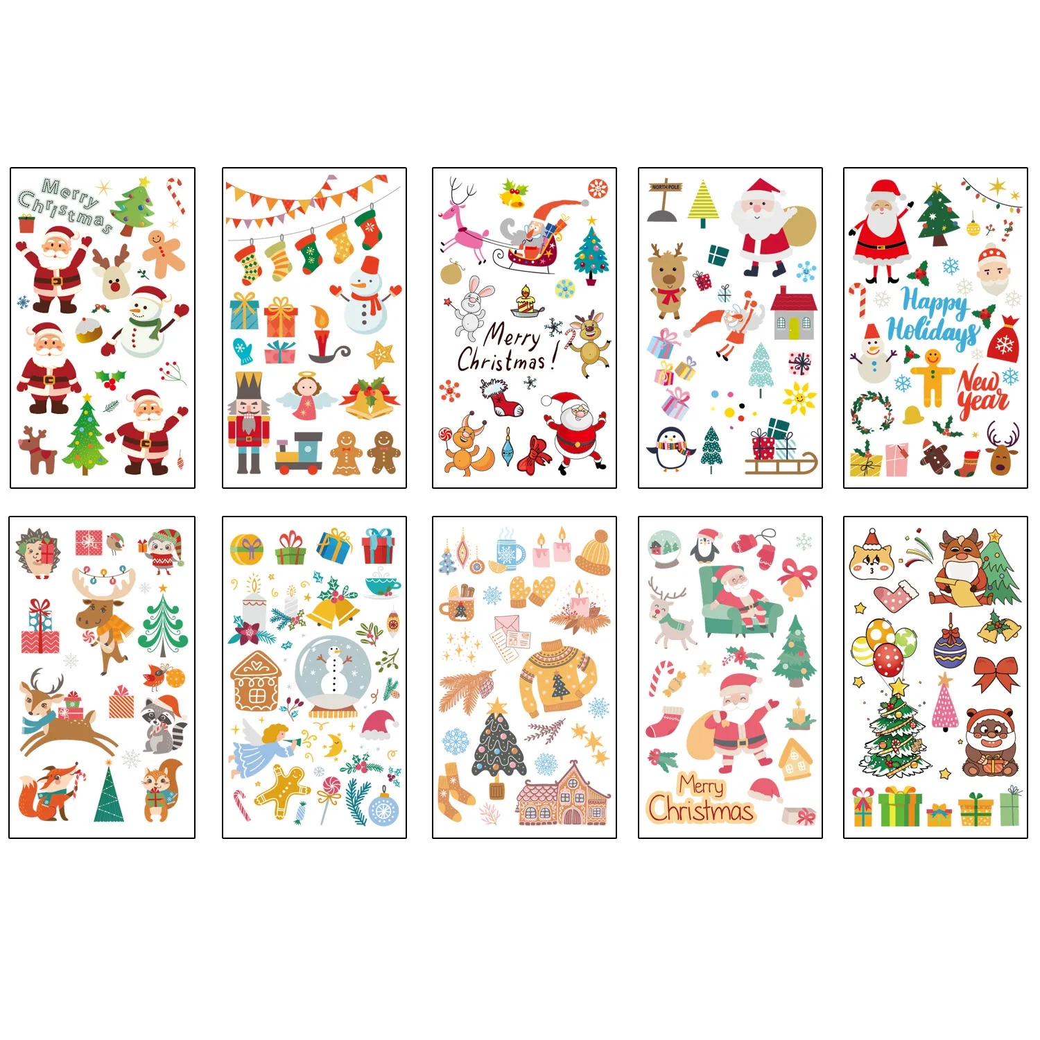 Christmas Tattoo Stickers 3