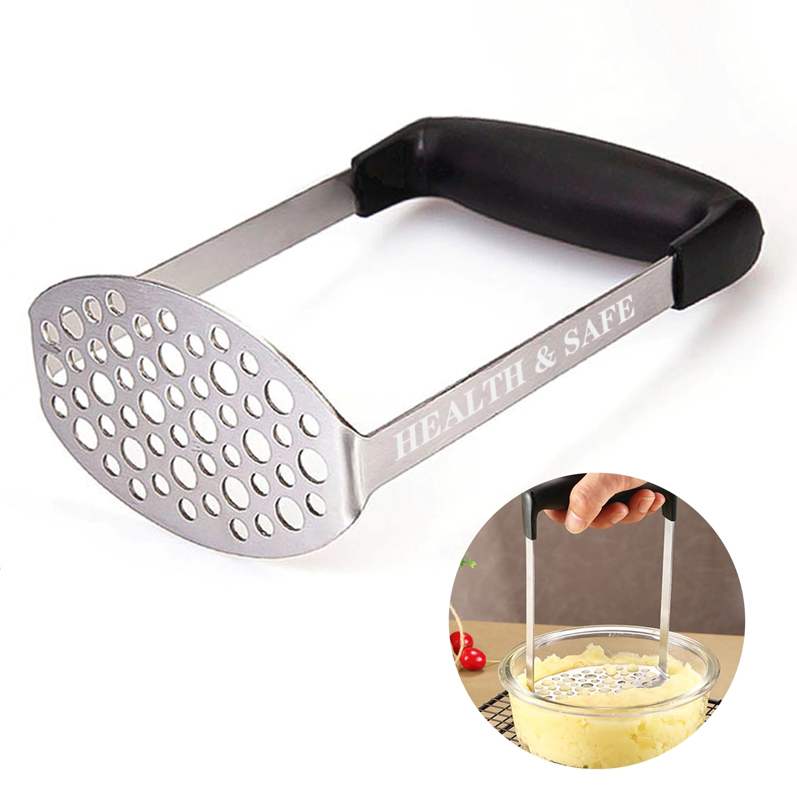 Stainless Steel Potato Masher 2
