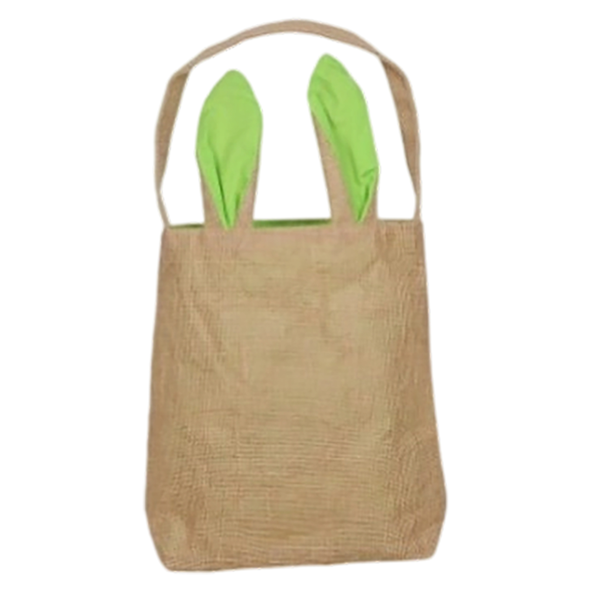 Jute Rabbit Ear Tote Bag 8.7" x 7.9" 28