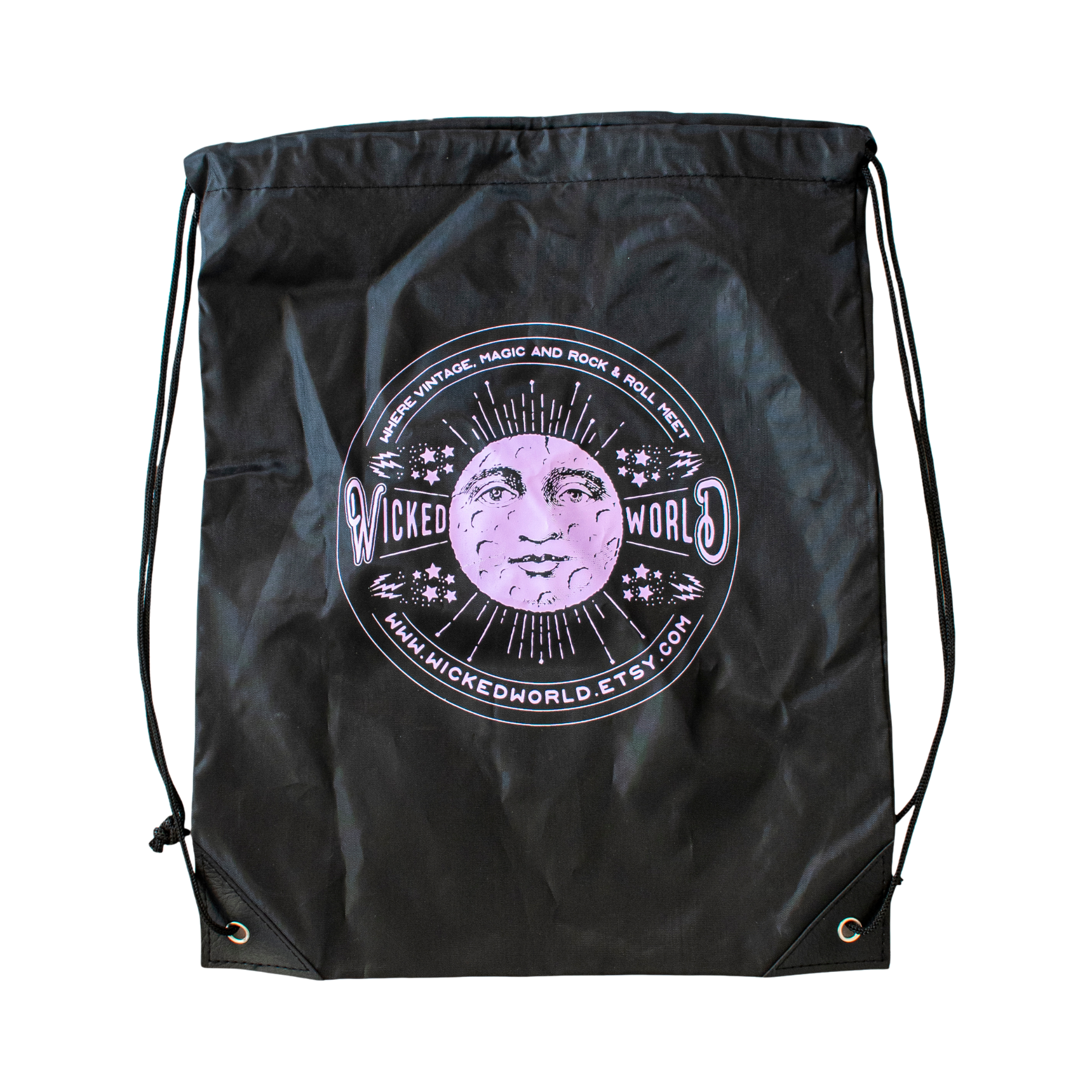 Rush Cinch Drawstring Backpack Domestically Decorated (9"x12") 10