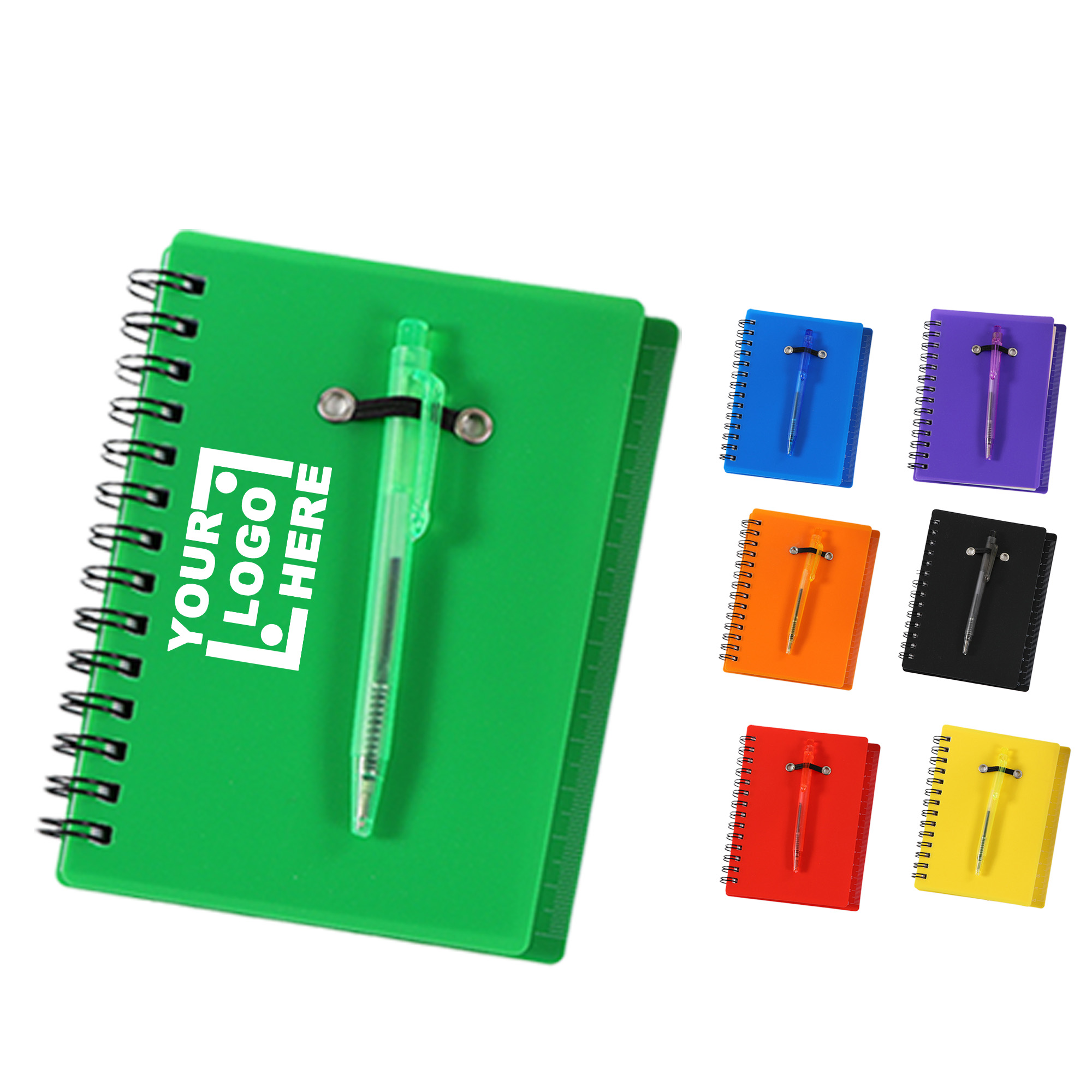 60-Page Notepad with Attached Pen 1