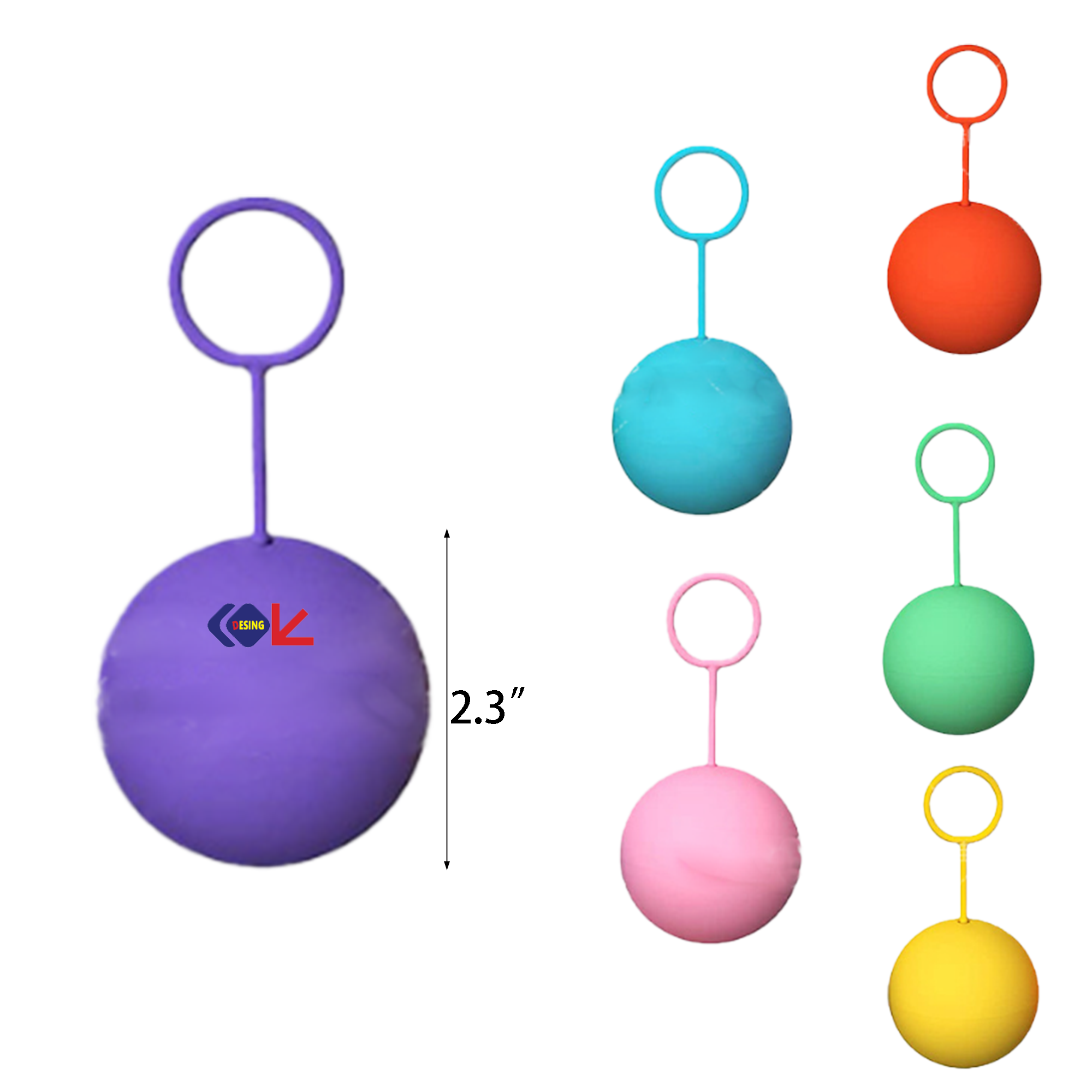 Summer Silicone Buckle Water Ball Toy 2