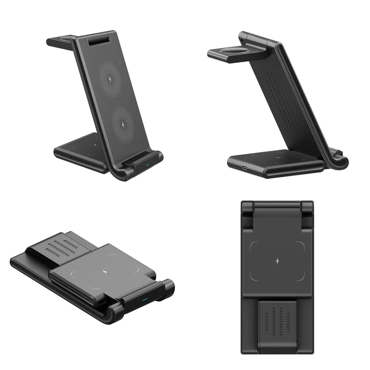 3 in 1 Foldable Wireless Charger Stand 8