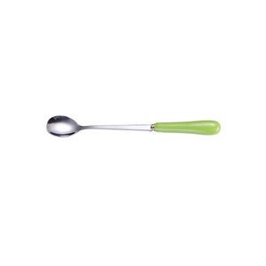 5.74 Inch Ceramic Handle Steel Spoon 20