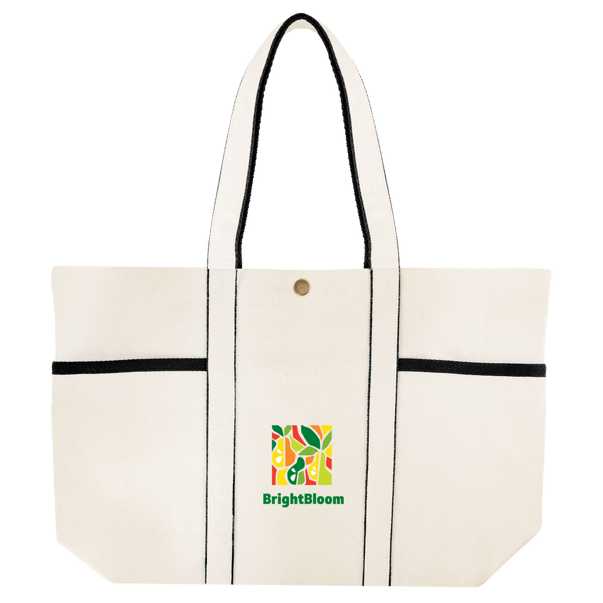 Aware™ 10 Oz. Recycled Cotton Canvas Tote Bag 5
