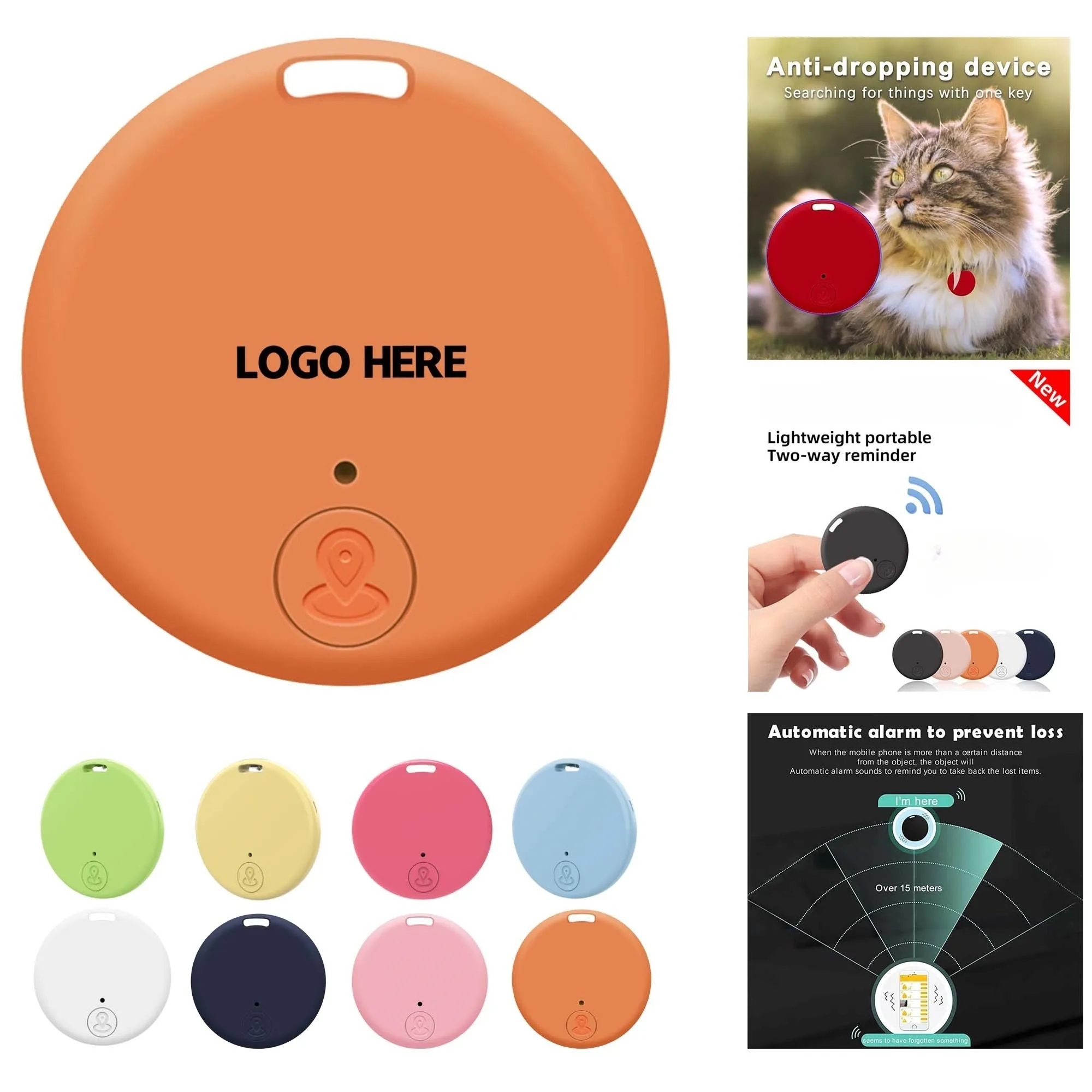 Round Tracking Locator 10