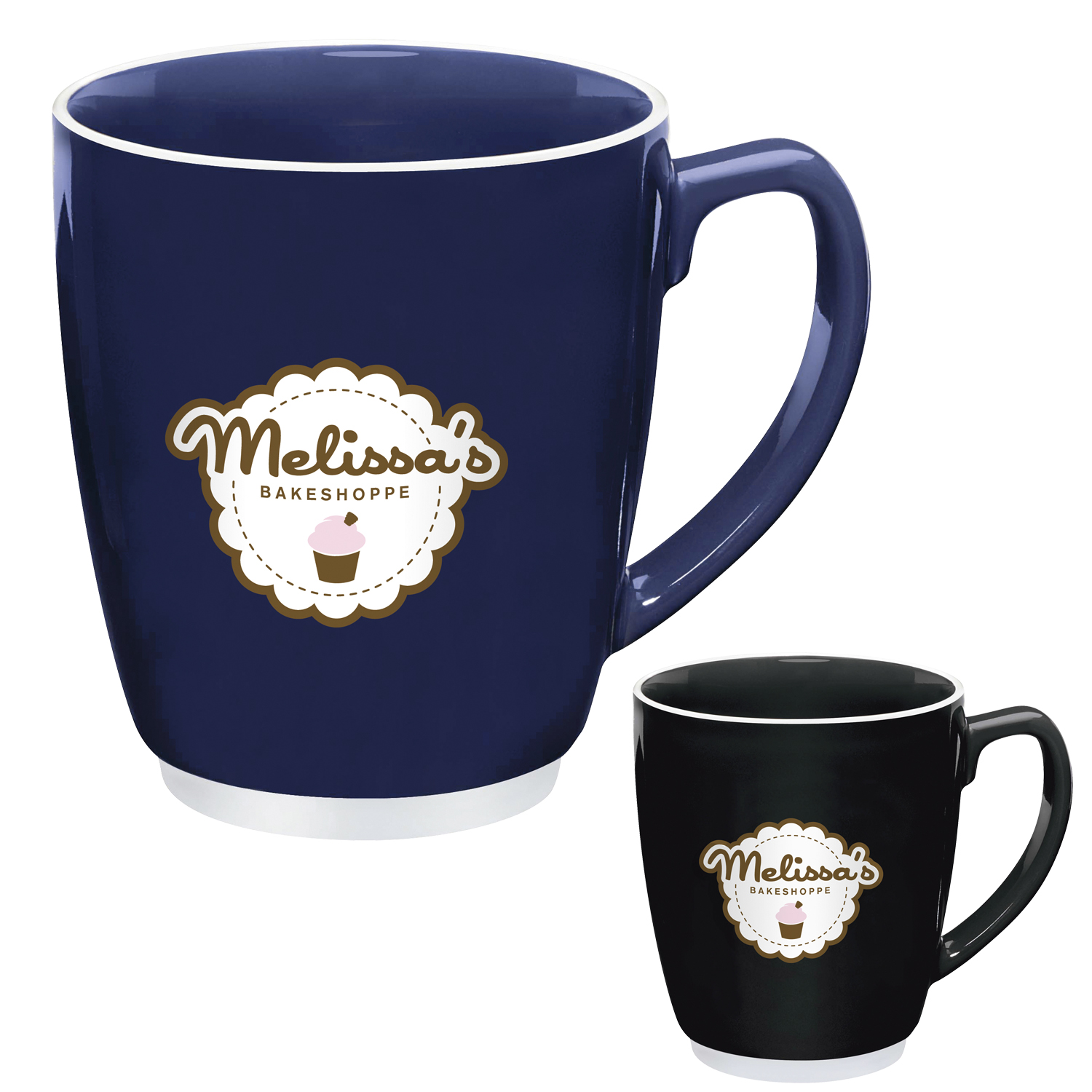 Large Color Bistro with Accent Mug - 20 oz. 5