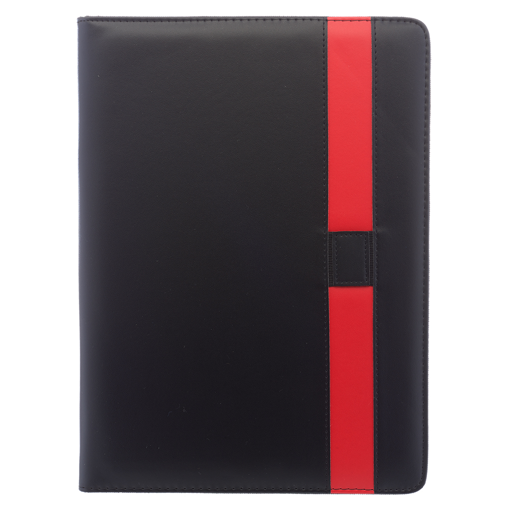 Color Block Black Leather Portfolio 5